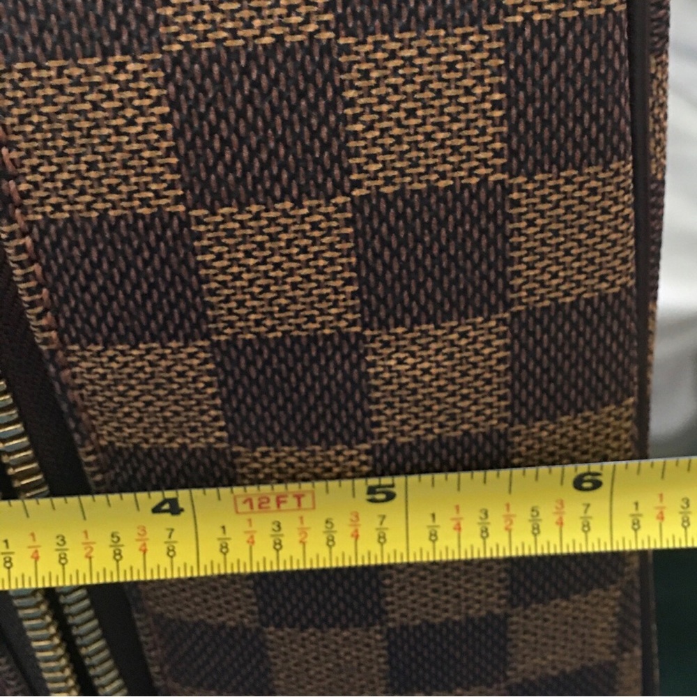 AUTHENTIC -LOUIS VUITTON  NOLITA DAMIER EBENE -CARRY-ON /TOTE /BAG - Picture 8 of 11